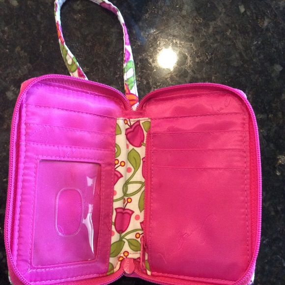 Vera Bradley Wristlet excellent pre owned conditio - Picture 3 of 3